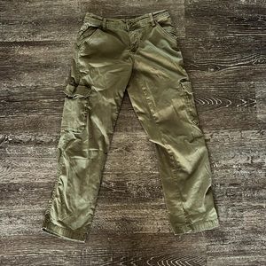 Green Cargo pants
